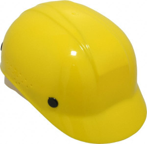 Honeywell North 4-Point Suspension, High Density Polyethylene Bump Cap Pinlock, Vented, Yellow BC86020000 - 64994312