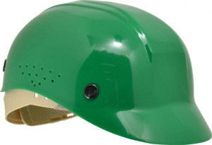 Honeywell North 4-Point Suspension, High Density Polyethylene Bump Cap Pinlock, Vented, Dark Green BC86040000 - 64994338