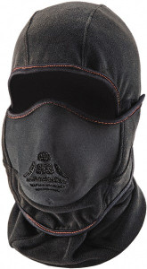 Ergodyne Universal Size, Black, Underneath Hard Hat Winter Liner Shoulder Length 16971 - 40747313