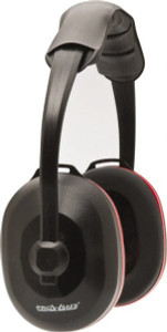 PRO-SAFE Over the Head Black Foam Cushion Earmuffs 26 NRR Rating ERMF-CMF-26D - 93665578