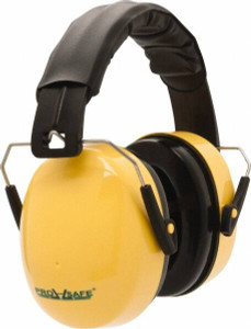 PRO-SAFE Over the Head Yellow Foam Cushion Earmuffs 25 NRR Rating ERMF-FLD-25D - 93665586