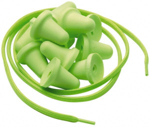 Moldex Reusable, Banded, 25 dB Earplugs Green 6504 - 00150227