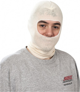 Allegro Industries 12 Qty 1 Pack Universal Size, Cotton Hood White 1410-12 - 79235974