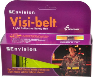 Ability One High Visibility Belt Yellow 846500NIB0038 - 73051930