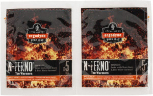 Ergodyne 5 hr Toe Warmer Average Temperature of 95°F 16992 - 40532137