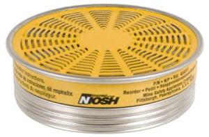 MSA Safety 10 Qty 1 Pack Yellow Cartridge Series Comfo, Protects Against Acid Gas, Organic Vapor 464046 - 88917034