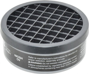 Honeywell North 2 Qty 1 Pack Black Cartridge Series 7700, Protects Against Organic Vapor N75001L - 06558290