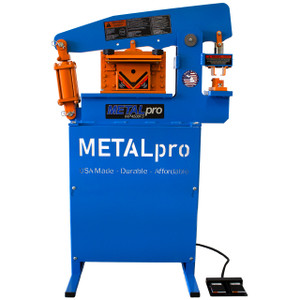 Metalpro 45 Ton Hydraulic Ironworker w/ Foot Switch - MP4500FS