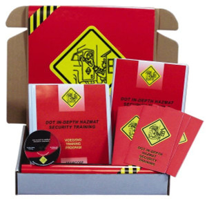 MARCOM DOT In-Depth HazMat Security Training, Multimedia Training Kit 16 min DVD, English & Spanish K0000399EO - 83886960
