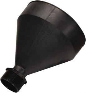 Funnel King 9-3/16" High x 7-1/2" Diam, Polyethylene, Drum Funnel 55 Gal Drum/Pail Capacity 32410 - 59268177