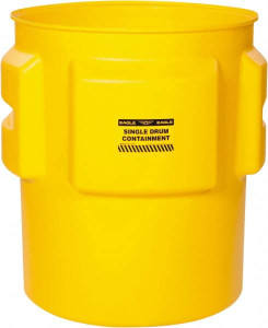 Eagle Manufacturing 65 Gallon Capacity, No Top, Containment Unit 55 Gallon Container, Polyethylene, 1000 Lb. Capacity, EPA 40 CFR 264.175 Listing 1612 - 06545925