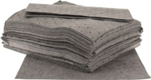 PRO-SAFE Pack of (100) 18 Gal Capacity per Package, Universal Pads 17" Long x 15" Wide, Polypropylene CEP-UQL100 - 32330037