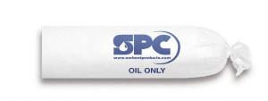 Brady 6 Qty 1 Pack 12 Gal, 8 ft. Long, 3" Diam, Polypropylene Sock Oil Only OIL806 - 09965740