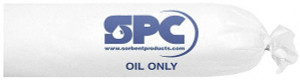 Brady 12 Qty 1 Pack 15 Gal, 4 ft. Long, 3" Diam, Sock Oil Only, White RFO412 - 89681258