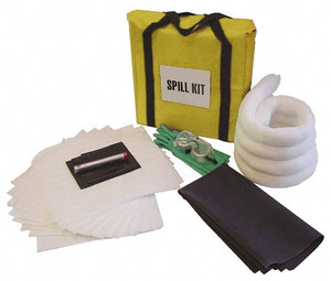 PRO-SAFE Universal & Universal/Chemical Spill Kit Polypropylene Bag CSKU40 - 77209781