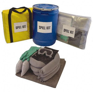 PRO-SAFE Oil Only Spill Kit Polypropylene Bag ASK-20-O - 93071819