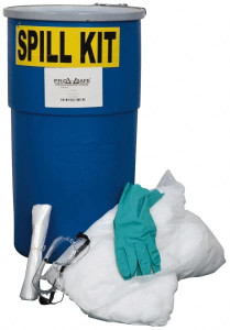 PRO-SAFE Oil Only Spill Kit 14 Gal Polypropylene Pail ASK-20-OP - 93071835
