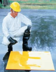Made in USA 36" Long x 36" Wide, Urethane Drain Seal Orange, Use to Stop Contaminated Groundwater From Going Down the Drain 2130 - 04238143