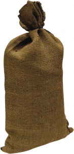 Made in USA Pack of (100) 14" Long x 26" High Sand Bags Olive Green Burlap, For Spill Containment 12000G - 38705083 Made in USA Pack of (100) 14" Long x 26" High Sand Bags Olive Green Burlap, For Spill Containment 12000G - 38705083