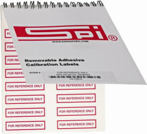 SPI Inspection Label Legend: For Reference Only, English, 2 x 1/2", Red, White, Pressure Sensitive Vinyl 14-109-3 - 71203863