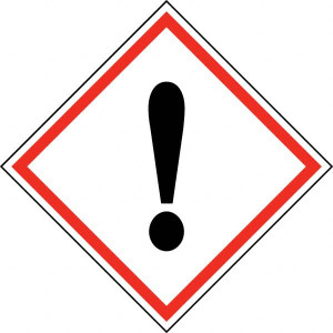 AccuformNMC Pack of 5 Blank GHS Shipping Labels 2" High x 2" Wide GHS206AP - 82452616