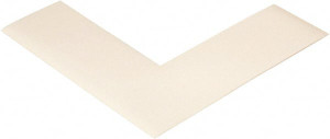 PRO-SAFE Pack of (100) 2" x 1/2 ft. PVC Floor & Egress Tape 50 mil, White, Solid Color, General Traffic PRO-ANGLEW - 55224919