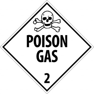 AccuformNMC 10-3/4" Wide x 10-3/4" High, Rigid Plastic Placard Black on White, UV Resistant, Chemical Resistant, Graffiti Proof DL132R - 05245501