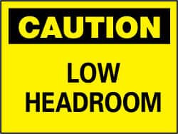 AccuformNMC "CUC", 7" Long x 10" Wide, Pressure-Sensitive Vinyl Safety Sign Rectangle, 0.004" Thick, Use for Accident Prevention C43P - 84647528
