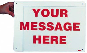 AccuformNMC Acrylic Wall Sign Holder Clear, 17 Inch Width x 11 Inch Holder Height, Holds 3 Signs SH1117 - 72318124