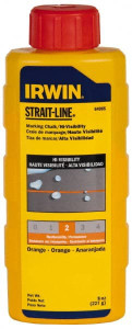 IRWIN 8 Fluorescent Orange Chalk Refill Fluorescent Orange 64905ZR - 77274496