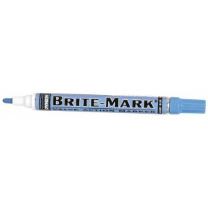 Dykem Light Blue Oil-Based Paint Marker Medium Tip, Oil Based 84008 - 08350605