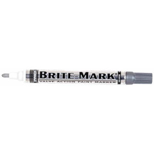 Dykem Silver Oil-Based Paint Marker Medium Tip, Oil Based 84050 - 08350639