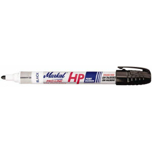 Markal Black Paint Marker Bullet Tip 96963 - 43475136