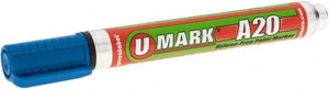 U-Mark Markers & Paintsticks A20 BLUE XYLENE FREE PAINT MARKER 10702 - 00735191