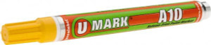 U-Mark Markers & Paintsticks A10 YELLOW PAINT MARKER 10106 - 43397314
