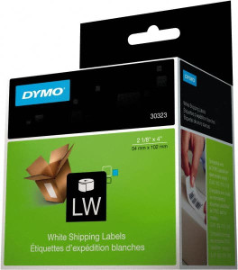 DYMO 2-1/8" x 4" White Label Printer Cartridge For DYMO LabelWriter Printers 30323 - 58409038