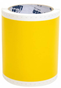 NMC 4-11/32" x 49 ft. Yellow Vinyl Tape For CPM 100 Sign & Label Printing System CPM02 - 84586494