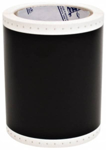 AccuformNMC 4-11/32" x 49 ft. Black Vinyl Tape For CPM 100 Sign & Label Printing System CPM07 - 84586544