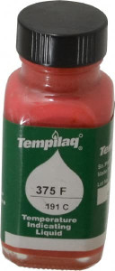 Tempil 375°F Temp Indicating Liquid 2 Ounce Container, 191°C 24410 - 62503792