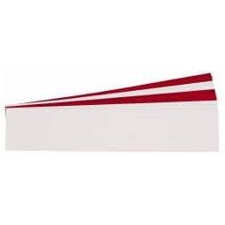 Gravotech 10 Inch Long x 2 Inch High, Plastic Engraving Stock Red and White 17506N210 - 00128132