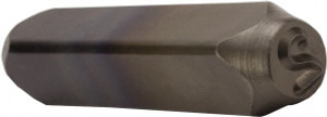 C.H. Hanson 5/32" Character Size, 2 Character, Heavy Duty Individual Steel Stamp 209012 - 68442300
