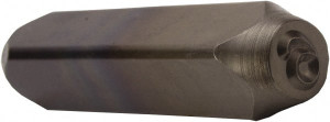 C.H. Hanson Number 6 Machine Made Individual Steel Stamp 3/8" Character 211516 - 68439728