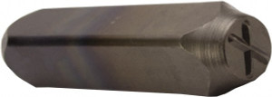 C.H. Hanson Letter X Machine Made Individual Steel Stamp 1/8" Character 20200X - 72065345