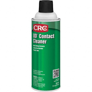 CRC 11 Ounce Aerosol Contact Cleaner 0°F Flash Point, 22,600 Volt Dielectric Strength, Flammable, Plastic Safe 1003406 - 02983021
