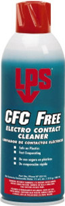 LPS Labs 11 Ounce Aerosol Contact Cleaner 0°F Flash Point, Flammable, Food Grade, Plastic Safe 03116 - 00252916