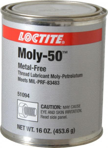 Loctite 1 Lb Can General Purpose Anti-Seize Lubricant Molybdenum Disulfide, -29 to 750°F, Gray, Water Resistant 234246 - 00101980