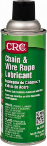 CRC 16 oz Aerosol High Temperature Chain & Cable Lubricant Light Amber, 350°F 1003305 - 05092044