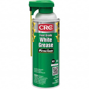 CRC 16 oz Aerosol Synthetic General Purpose Grease Off White, Food Grade, 450°F Max Temp, NLGIG 2 1003291 - 05037486