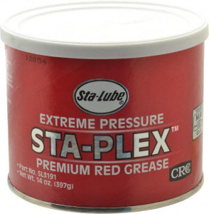 CRC 14 oz Can Lithium Extreme Pressure Grease Red, Extreme Pressure & Food Grade, 325°F Max Temp, NLGIG 2 1007891 - 48738132