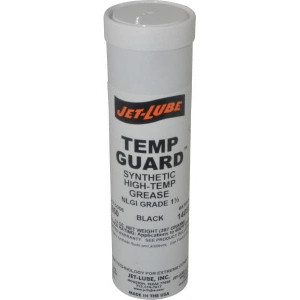 Jet-Lube 14 oz Cartridge Graphite High Temperature Grease Black, High/Low Temperature, 600°F Max Temp, NLGIG 1-1/2, 31850 - 00271940
